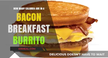 Bacon Breakfast Burrito: Calorie-Loaded Morning Kickstart