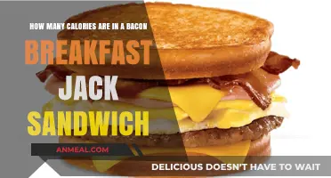 Bacon Breakfast Jack: Calorie-Loaded Morning Treat