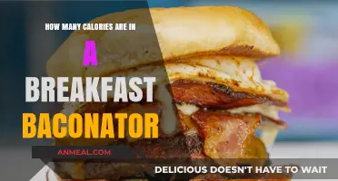 Calorie-laden Breakfast: Baconator's Nutritional Breakdown