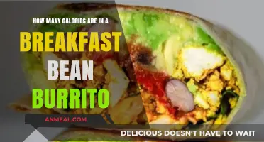 Bean Burrito Breakfast: Calorie-Counting Explained
