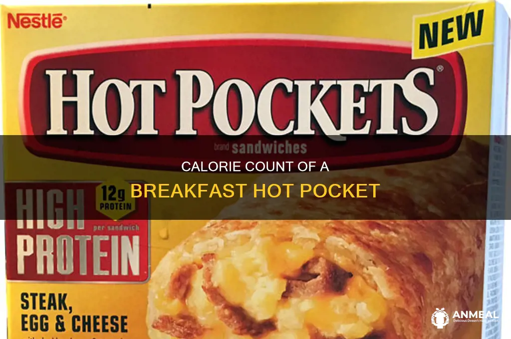 how many calories are in a breakfast hot pocket