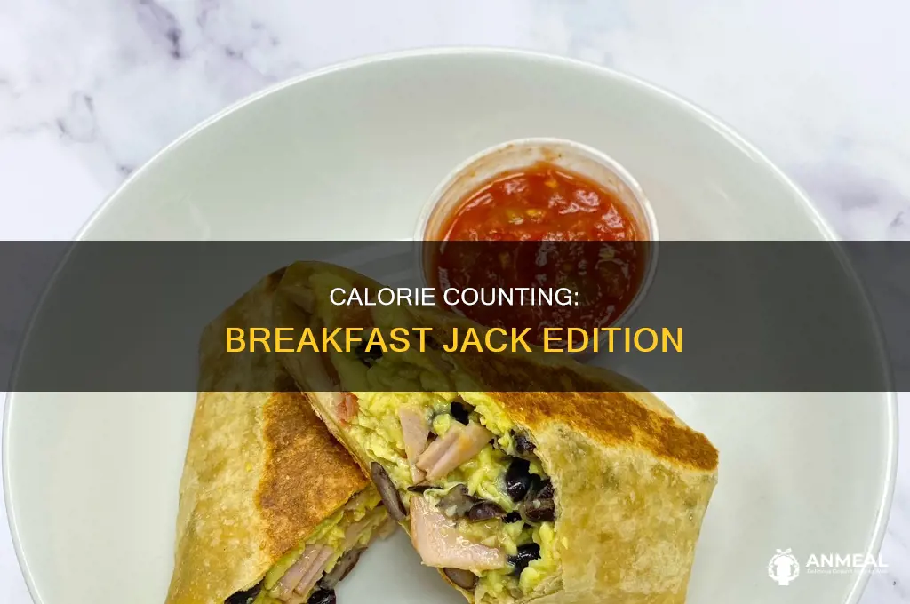 how many calories are in a breakfast jack