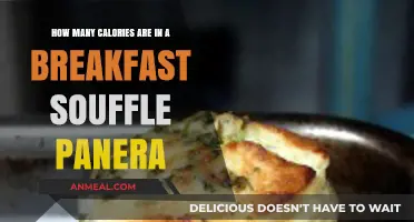 Calorie Count of Panera's Breakfast Souffle