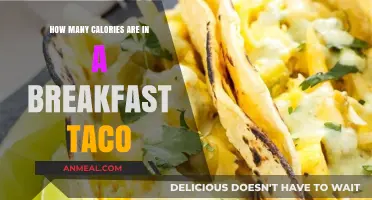 Tasty Breakfast Tacos: How Many Calories?
