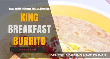 Burger King Breakfast Burrito: Calorie-Loaded Morning Kickstart