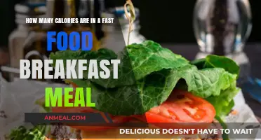Fast Food Breakfasts: Calorie-Rich Morning Meals