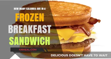 Calorie Count of Frozen Breakfast Sandwiches