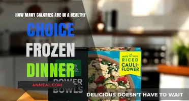 Healthy Choice Frozen Dinners: Calorie Counts and Nutritional Insights
