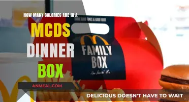 Unveiling the Caloric Content of McDonald's Dinner Box Meals