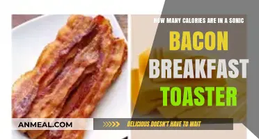 Calorie-laden Sonic Bacon Breakfast Toaster: Nutritional Facts
