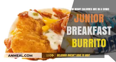 Sonic Junior Breakfast Burrito: Calorie Breakdown