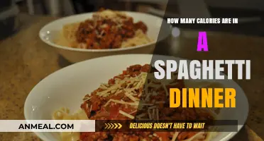 Spaghetti Dinner Calories: Uncovering the Nutritional Facts of Your Plate