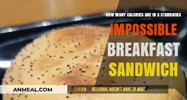 Starbucks' Impossible Breakfast Sandwich: Calorie Count Unveiled