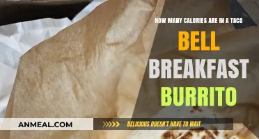 Taco Bell Breakfast: Calorie Count of Burritos