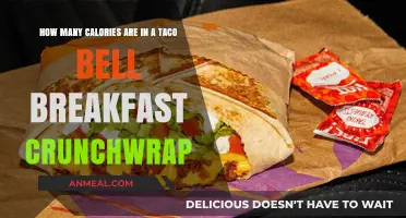 Crunchwrap Calories: Taco Bell's Breakfast Nutrition Facts