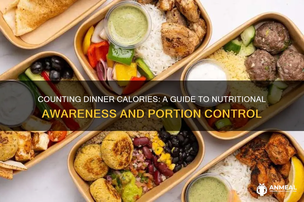 how many calories are in dinner
