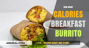 Calorie Count: Unwrapping the Breakfast Burrito's Nutritional Value