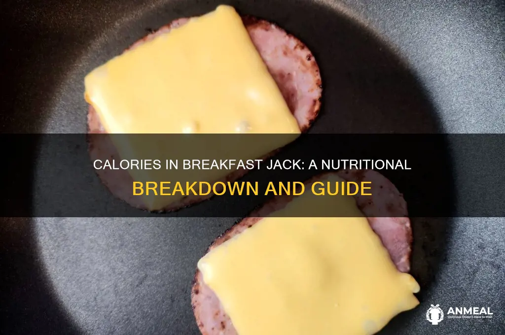 how many calories breakfast jack