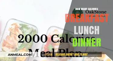 Balancing Calories: Breakfast, Lunch, and Dinner