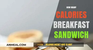 Calories in Breakfast Sandwiches: A Nutritional Breakdown