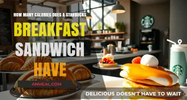 Starbucks Breakfast Sandwich: Calorie-laden Morning Bite