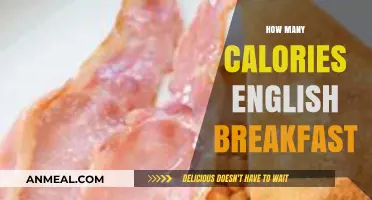 Calories in a Traditional English Breakfast: A Nutritional Breakdown