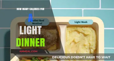 Light Dinner Calorie Guide: Balanced Options for Evening Nutrition