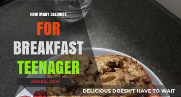 Healthy Breakfast Calories: Teen Edition