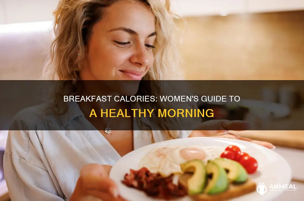 how many calories for breakfast woman