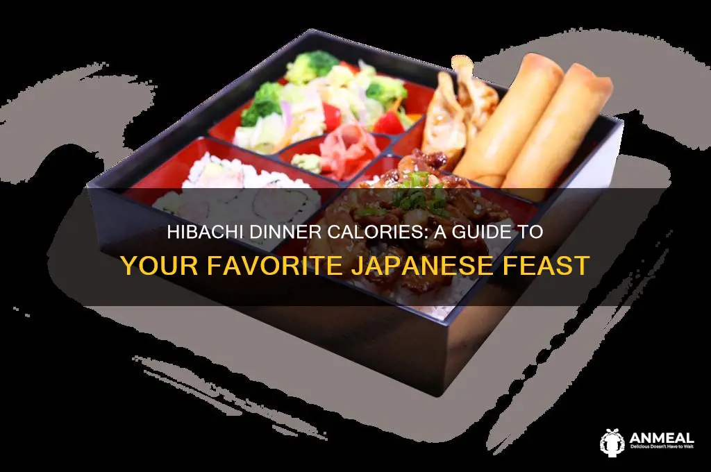 how many calories hibachi dinner