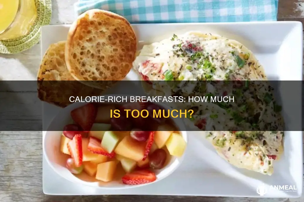 how many calories hsould breakfast contain