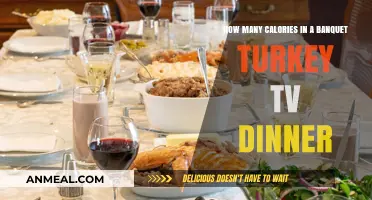 Calories in Banquet Turkey TV Dinner: A Nutritional Breakdown