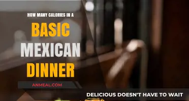Calories in a Traditional Mexican Dinner: A Nutritional Breakdown