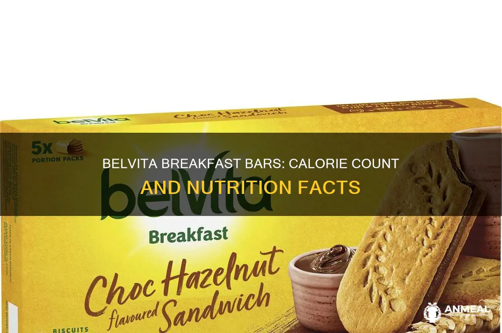 how many calories in a belvita breakfast bar