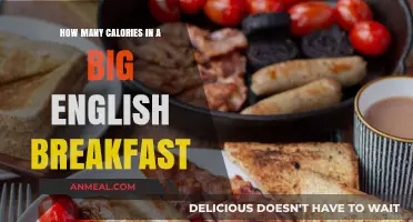 A Hearty English Breakfast: Calorie Count
