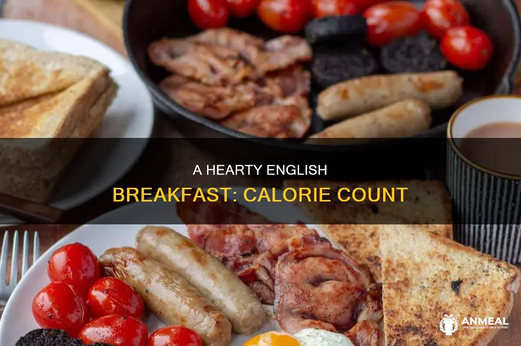 how many calories in a big english breakfast