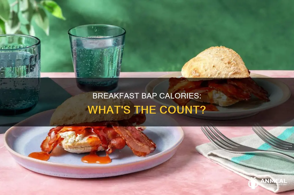 how many calories in a breakfast bap