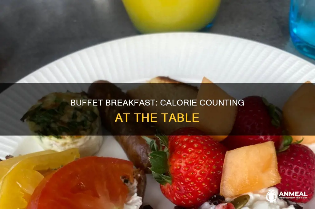 how many calories in a breakfast buffet
