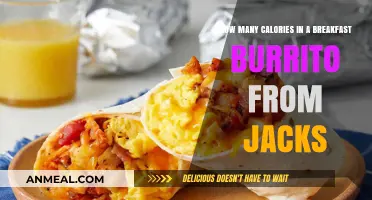Jack's Breakfast Burrito: Calorie Count Unveiled