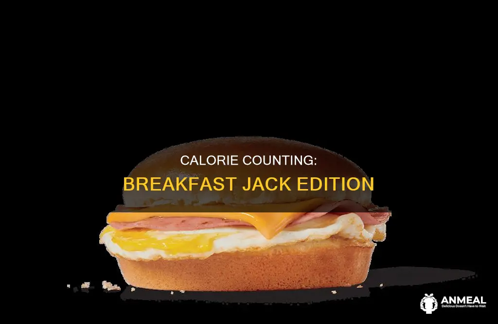 how many calories in a breakfast jack