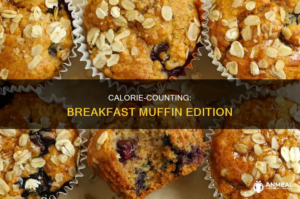how many calories in a breakfast muffin