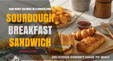 BK's Sourdough Breakfast Sandwich: Calorie-laden Morning Bite