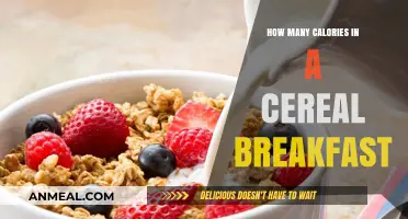 Cereal Breakfast: Counting the Calories
