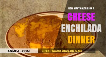Cheese Enchilada Dinner Calorie Count: A Nutritional Breakdown