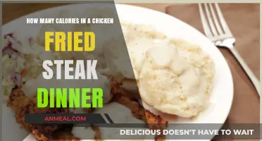 Calories in Chicken Fried Steak Dinner: A Nutritional Breakdown