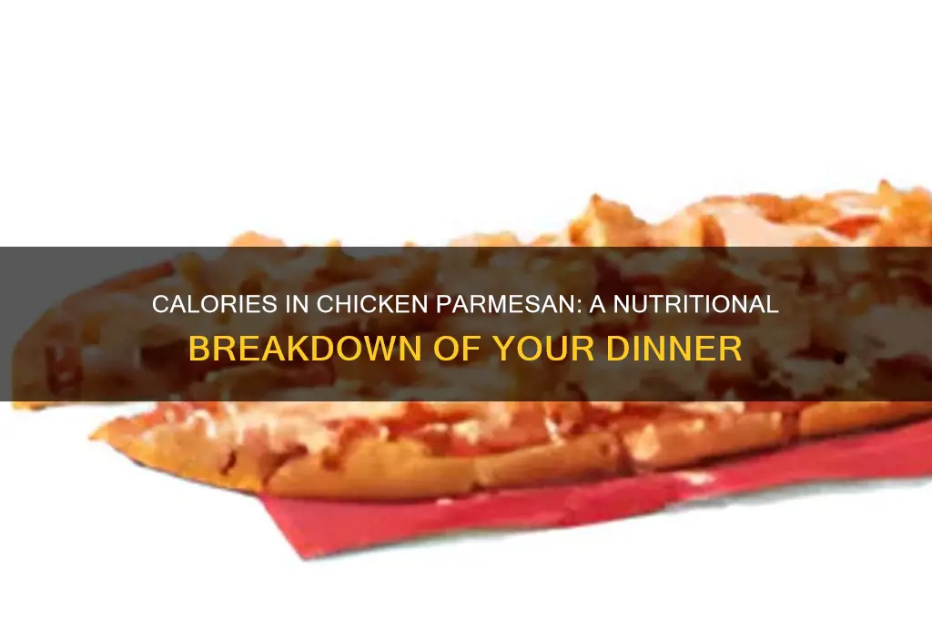 how many calories in a chicken parm dinner