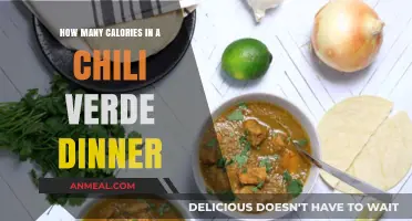 Calories in Chili Verde Dinner: A Nutritional Breakdown