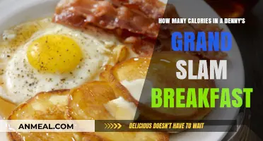 Denny's Grand Slam: Calorie-Loaded Breakfast Feast