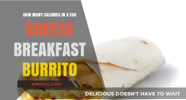 Healthy Breakfast: Calories in an Egg-Cheese Burrito