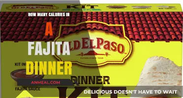 Calories in a Fajita Dinner: A Nutritional Breakdown